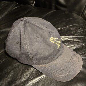 Authentic Octobers Very Own Hat OVO Black with Gold Baseball Cap - MINT